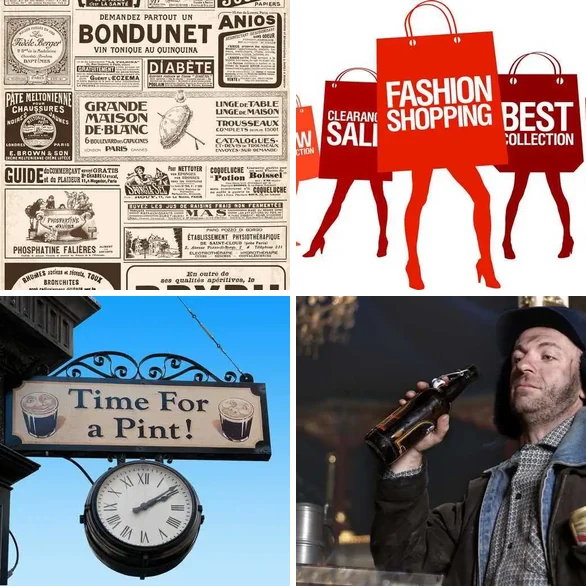 4 images 1 mot 3 lettres : solution PUB