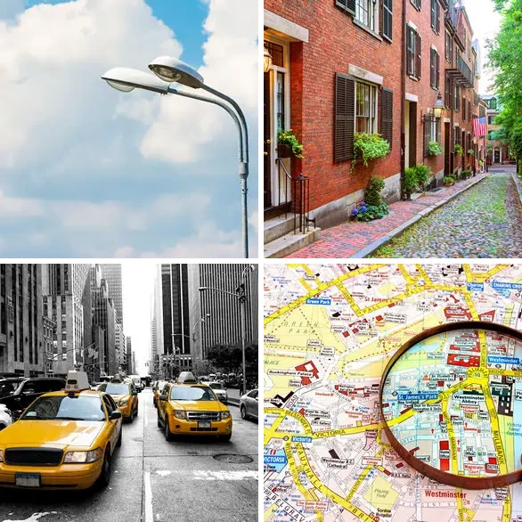4 images 1 mot 3 lettres : solution RUE