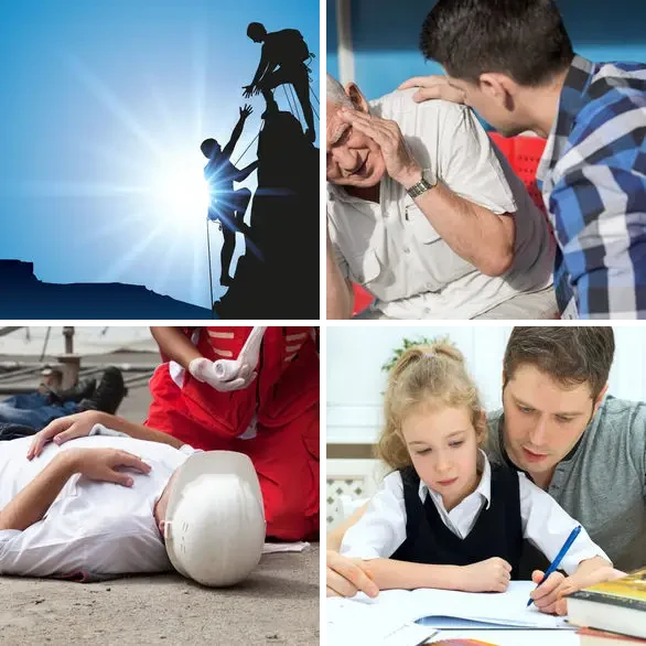 4 images 1 mot 4 lettres : solution AIDE