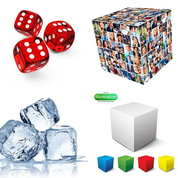 4 images 1 mot 4 lettres : solution CUBE