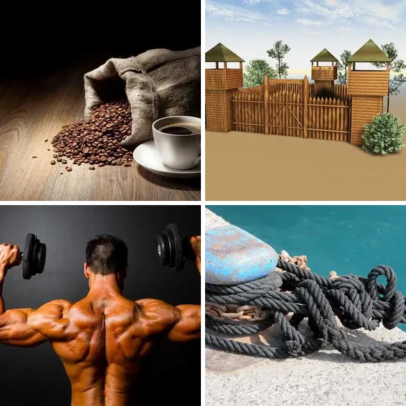 4 images 1 mot 4 lettres : solution FORT