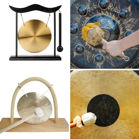 4 images 1 mot 4 lettres : solution GONG