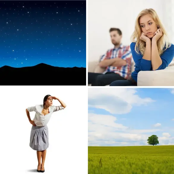 4 images 1 mot 4 lettres : solution LOIN