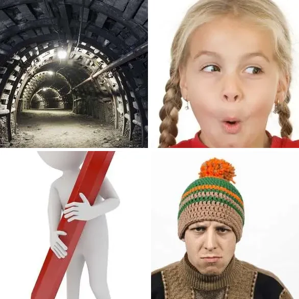 4 images 1 mot 4 lettres : solution MINE