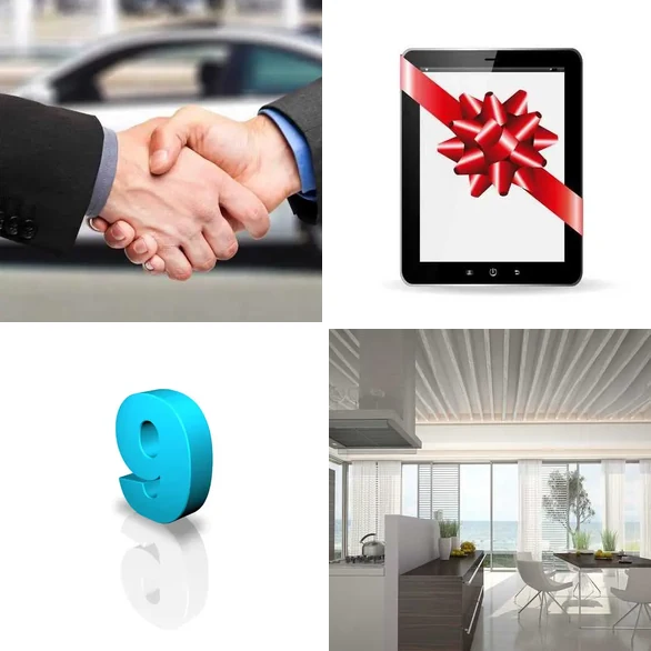 4 images 1 mot 4 lettres : solution NEUF