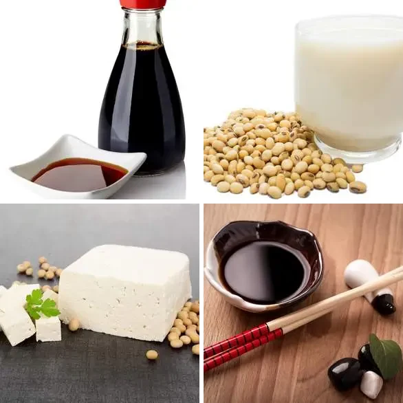 4 images 1 mot 4 lettres : solution SOJA