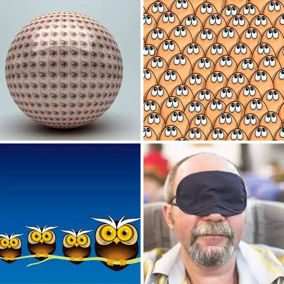 4 images 1 mot 4 lettres : solution YEUX