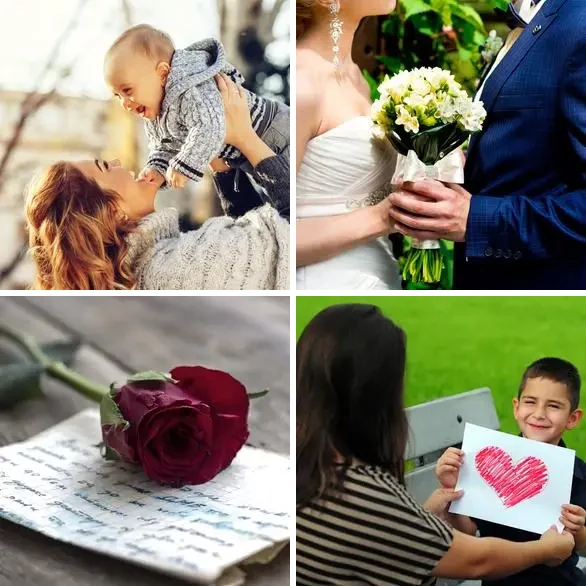 4 images 1 mot 5 lettres : solution AMOUR