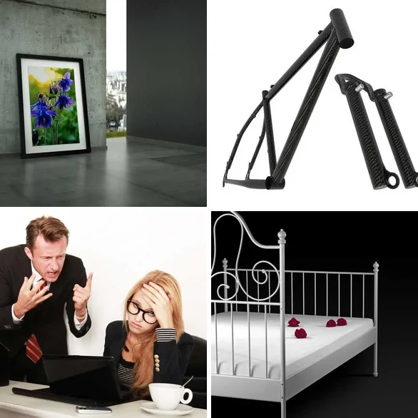 4 images 1 mot 5 lettres : solution CADRE