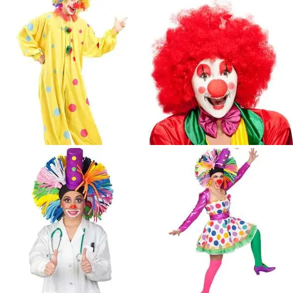 4 images 1 mot 5 lettres : solution CLOWN