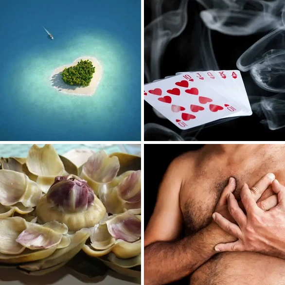 4 images 1 mot 5 lettres : solution COEUR