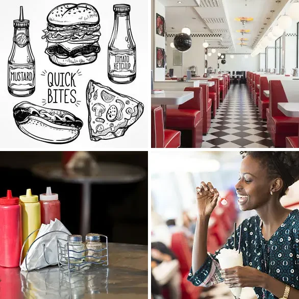 4 images 1 mot 5 lettres : solution DINER