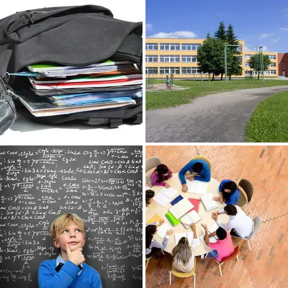 4 images 1 mot 5 lettres : solution ECOLE
