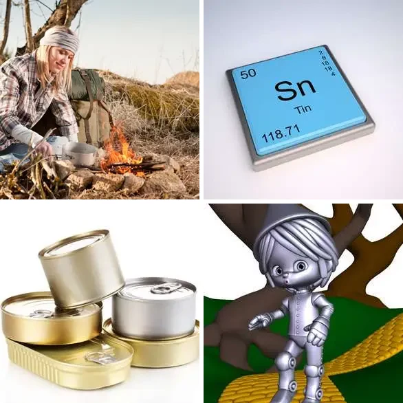 4 images 1 mot 5 lettres : solution ETAIN