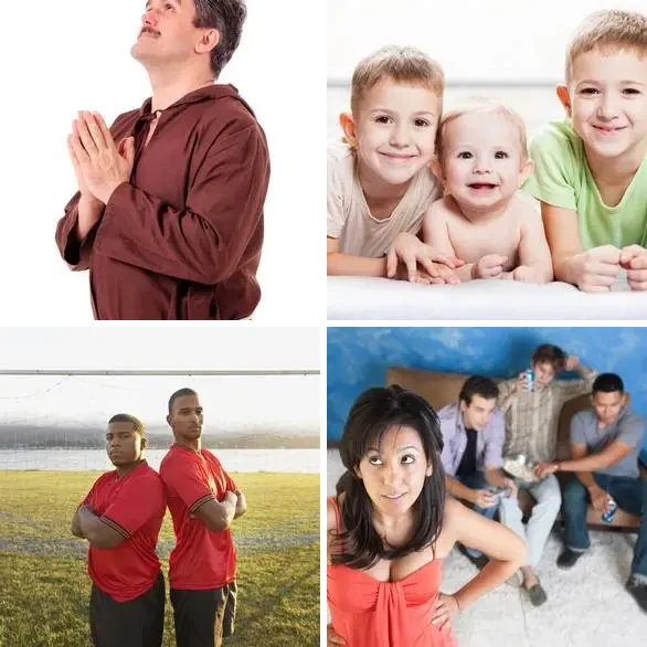 4 images 1 mot 5 lettres : solution FRERE