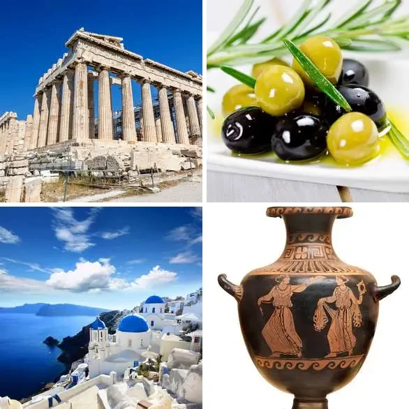4 images 1 mot 5 lettres : solution GRECE