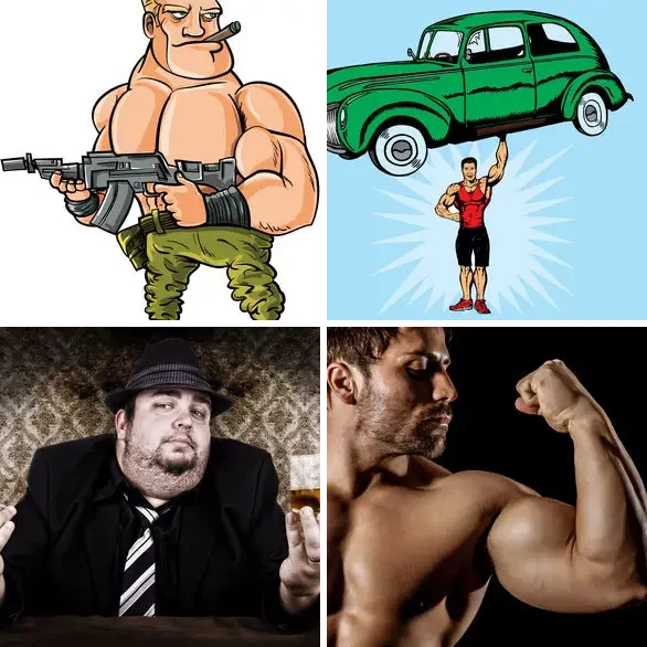 4 images 1 mot 5 lettres : solution MACHO