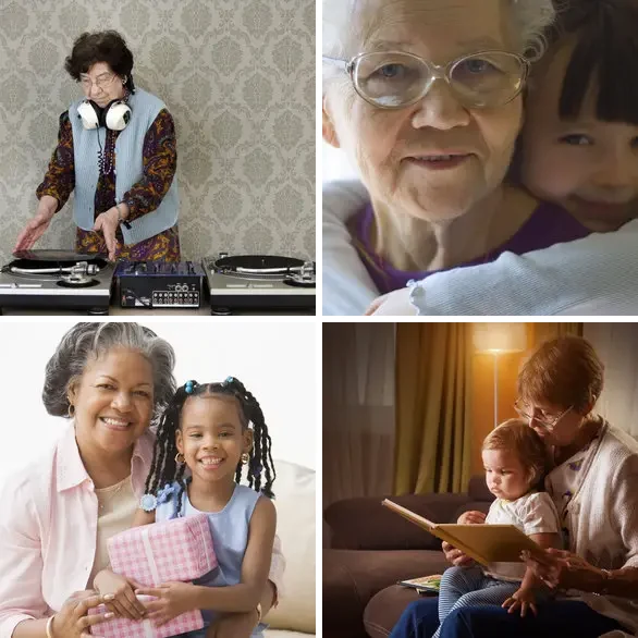 4 images 1 mot 5 lettres : solution MAMIE