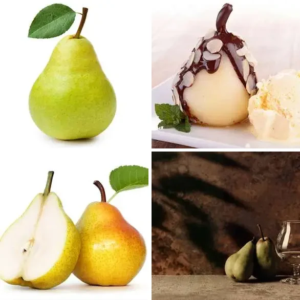 4 images 1 mot 5 lettres : solution POIRE