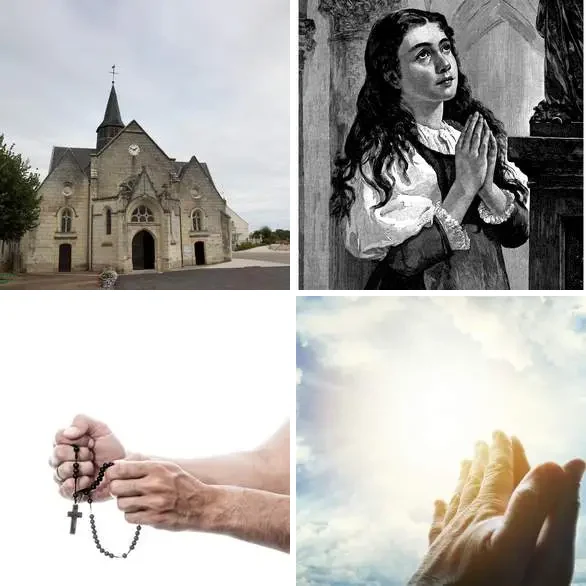 4 images 1 mot 5 lettres : solution PRIER