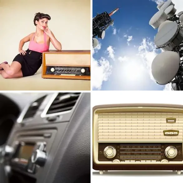 4 images 1 mot 5 lettres : solution RADIO