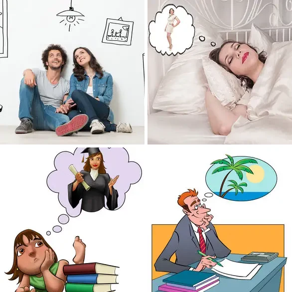 4 images 1 mot 5 lettres : solution REVER