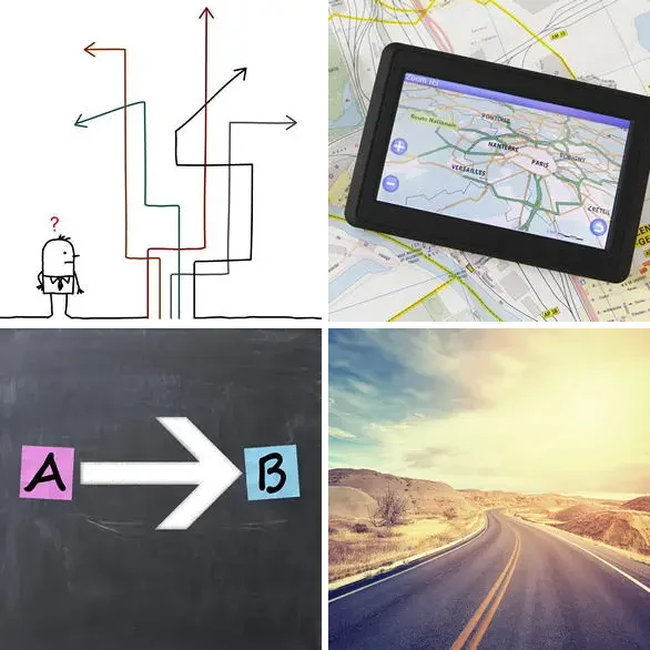 4 images 1 mot 5 lettres : solution ROUTE
