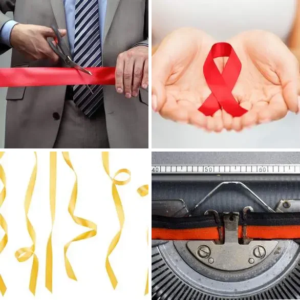 4 images 1 mot 5 lettres : solution RUBAN