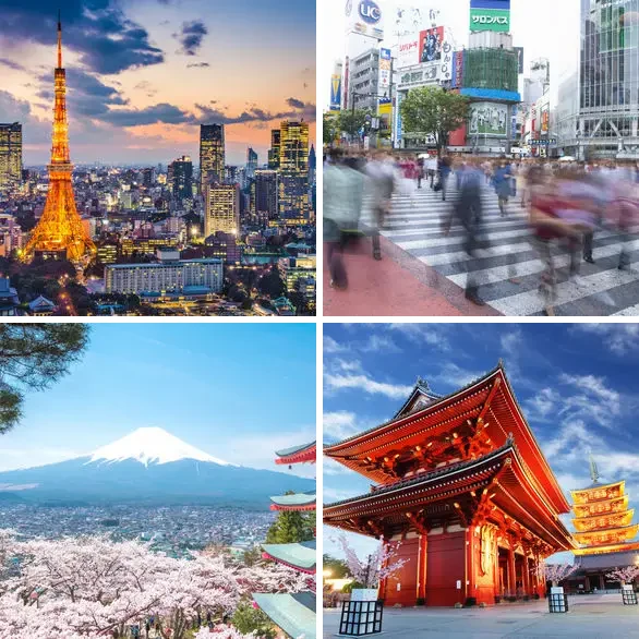 4 images 1 mot 5 lettres : solution TOKYO