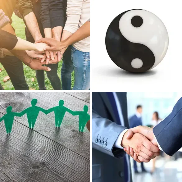 4 images 1 mot 5 lettres : solution UNITE