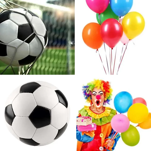 4 Images 1 Mot 6 lettres – BALLON – niveau 60 4 images 1 mot 6 lettres : solution BALLON