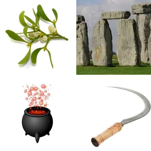 4 Images 1 Mot 6 lettres – DRUIDE – niveau 438 4 images 1 mot 6 lettres : solution DRUIDE