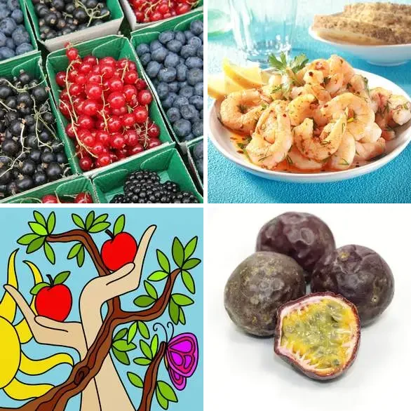 4 Images 1 Mot 6 lettres – FRUITS – niveau 2337 4 images 1 mot 6 lettres : solution FRUITS