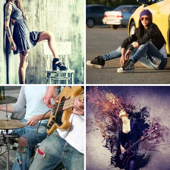 4 Images 1 Mot 6 lettres – GRUNGE – niveau 769 4 images 1 mot 6 lettres : solution GRUNGE