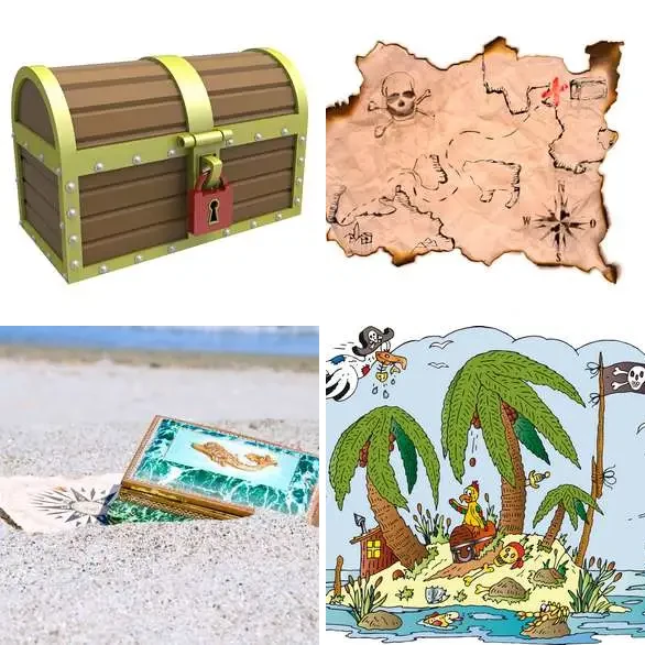 4 Images 1 Mot 6 lettres – TRESOR – niveau 371 4 images 1 mot 6 lettres : solution TRESOR