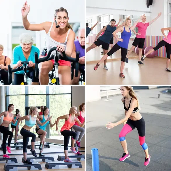 4 images 1 mot 7 lettres : solution AEROBIC