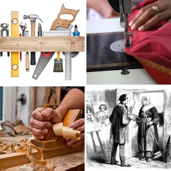 4 images 1 mot 7 lettres : solution ATELIER