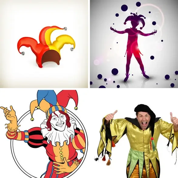 4 images 1 mot 7 lettres : solution BOUFFON