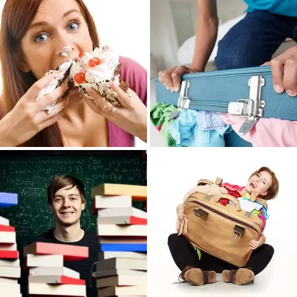 4 images 1 mot 7 lettres : solution BOURRER