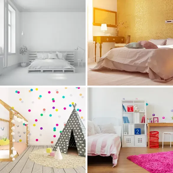 4 images 1 mot 7 lettres : solution CHAMBRE