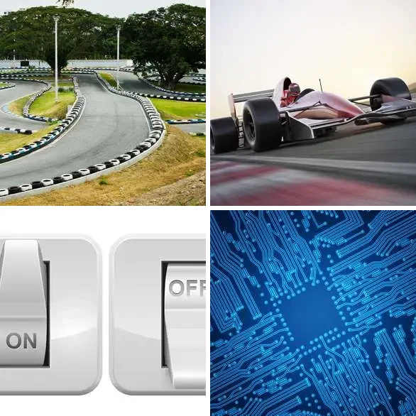 4 images 1 mot 7 lettres : solution CIRCUIT