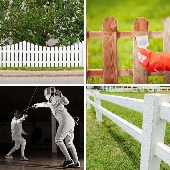 4 images 1 mot 7 lettres : solution CLÔTURE