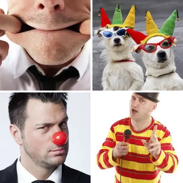 4 images 1 mot 7 lettres : solution COMIQUE