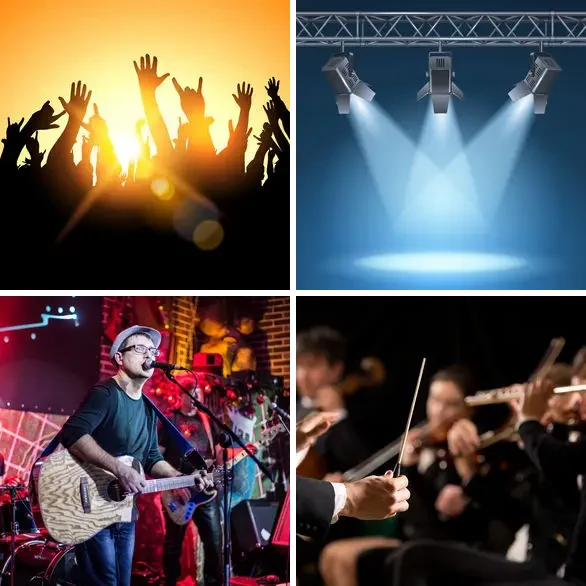 4 images 1 mot 7 lettres : solution CONCERT