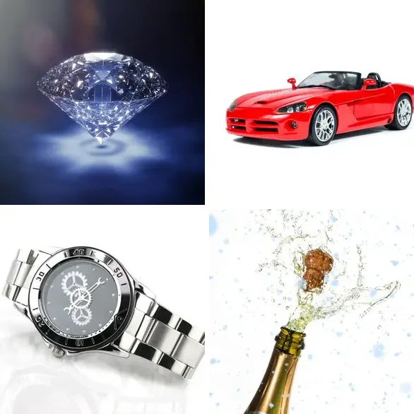 4 images 1 mot 7 lettres : solution COUTEUX