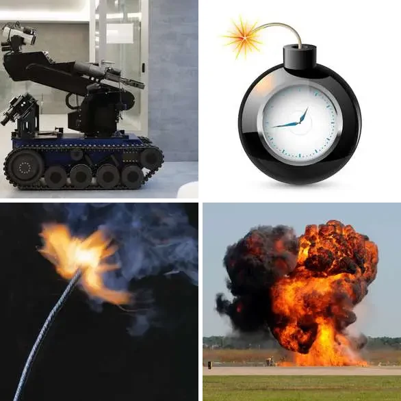4 images 1 mot 7 lettres : solution DETONER