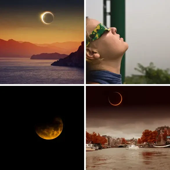 4 images 1 mot 7 lettres : solution ECLIPSE