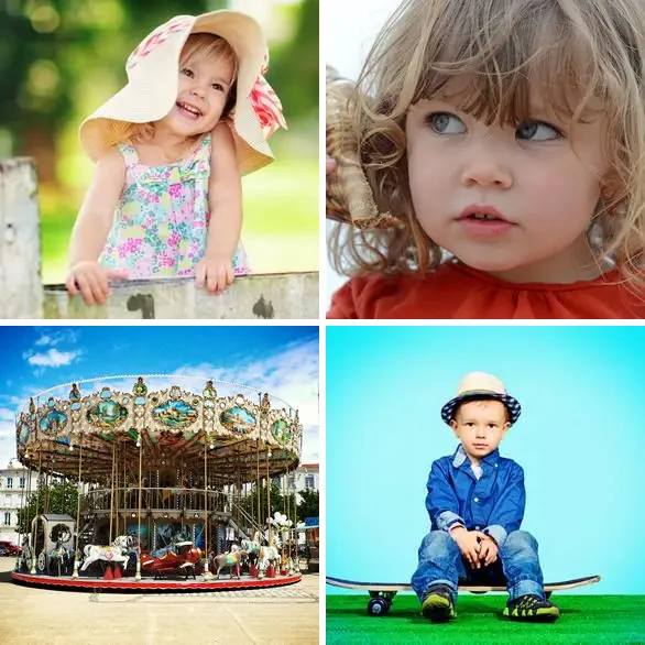 4 images 1 mot 7 lettres : solution ENFANTS