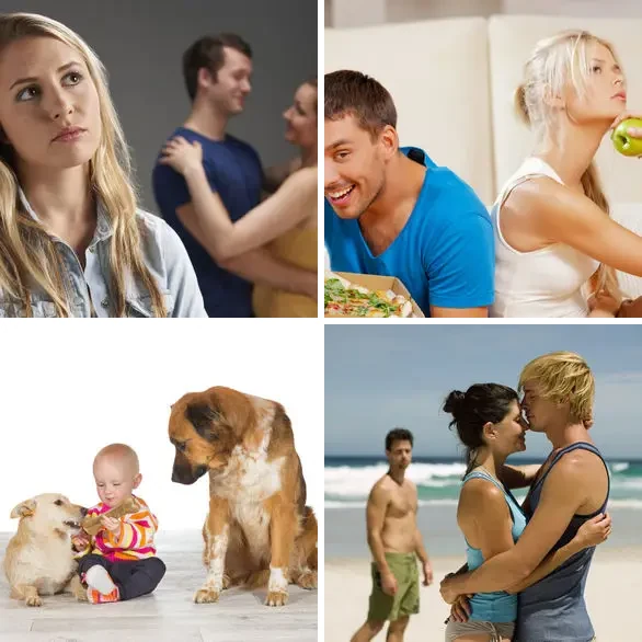 4 images 1 mot 7 lettres : solution ENVIEUX