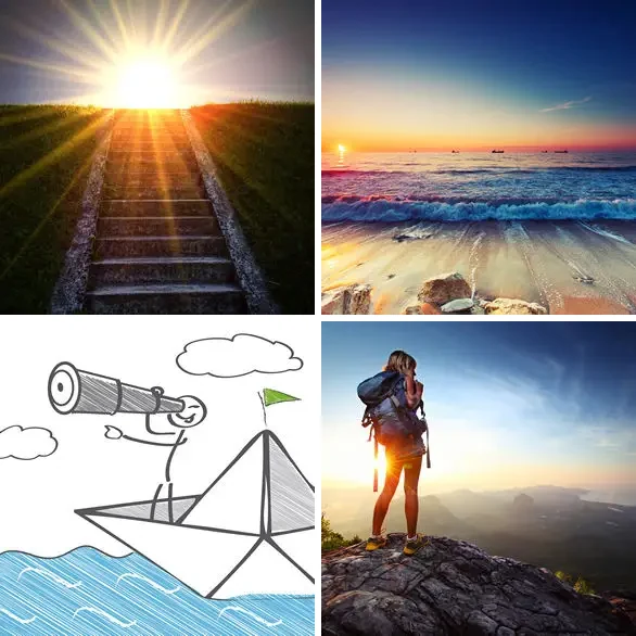 4 images 1 mot 7 lettres : solution HORIZON